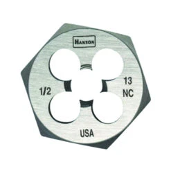 Irwin 6854 Machine Screw Die, 5/8-18 Thread, NF Thread, Right Hand Thread, HCS