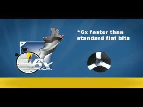 Irwin 14 Piece Power Drill Blue Groove Auger And Flat Bit Set - 4 X Faster Cut - Image 11