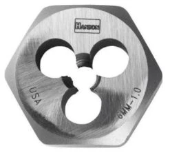 Irwin 6-Mm -1 Hexagon High Carbon Steel Metric Die
