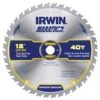 Irwin 12-Inch X 40-Tooth Circular Marathon Miter/Table Saw Blade