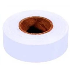 Irwin 1-3/16-Inch X 300-Foot White Strait-Line Non-Adhesive Flagging Tape
