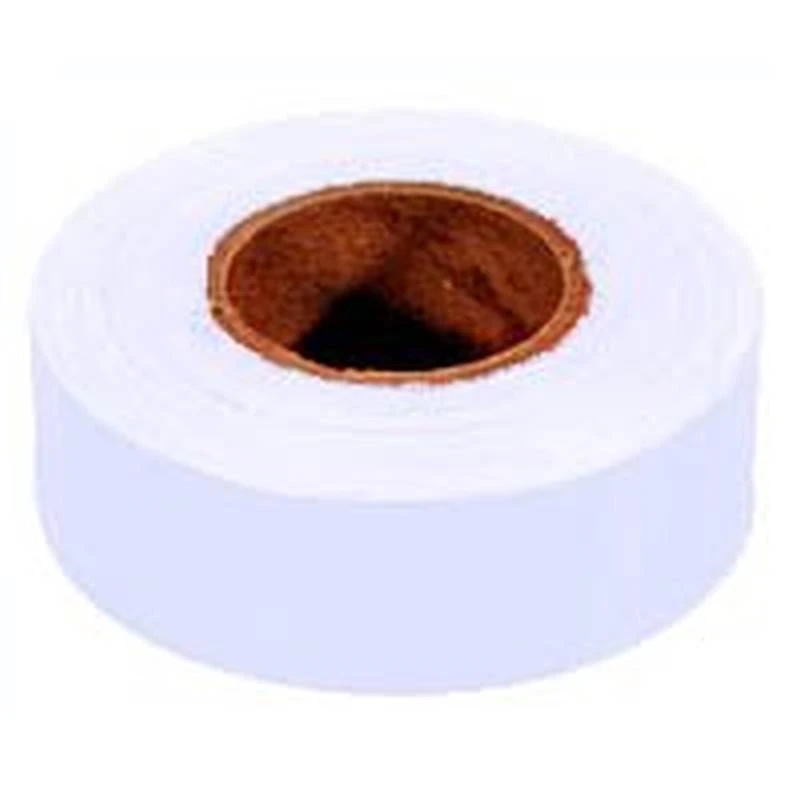 Irwin 1-3/16-Inch X 300-Foot White Strait-Line Non-Adhesive Flagging Tape