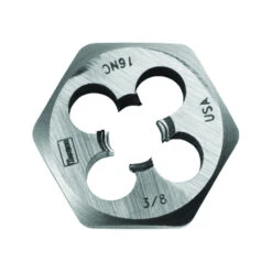 Irwin 9429 Machine Screw Die, 5/16-24 Thread, NF Thread, Right Hand Thread, HCS