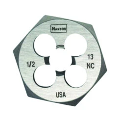 Irwin 9445 Machine Screw Die, 1/2-20 Thread, NF Thread, Right Hand Thread, HCS
