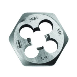 Irwin 9440 Machine Screw Die, 7/16-20 Thread, NF Thread, Right Hand Thread, HCS