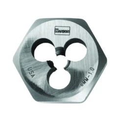 Irwin 9717 Metric Die, M4-0.7 Thread, Fine Thread, Right Hand Thread, HCS