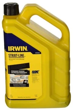 Irwin 4-Pound Midnight Black Powder Permanent Staining Marking Chalk Refill