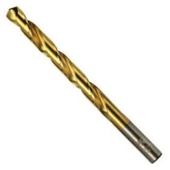 Irwin 7/32 X 3-3/4-Inch Straight Shank Titanium Nitride Coated High Speed Steel Jobber Length Drill Bit