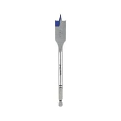 Irwin 88812 Spade Drill Bit, 3/4 In Dia, 6 In OAL, Flat Flute, 1/4 In Dia Shank, Hex Shank