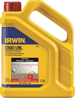 Irwin 2-1/2-Pound Red Powder Permanent Marking Chalk Refill