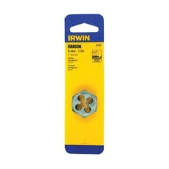 Irwin 9738 Metric Die, M10-1 Thread, Right Hand Thread, HCS