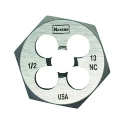 Irwin 6849 Machine Screw Die, 9/16-18 Thread, NF Thread, Right Hand Thread, HCS