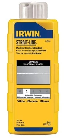 Irwin 8-Ounce White Powder Standard Marking Chalk Refill