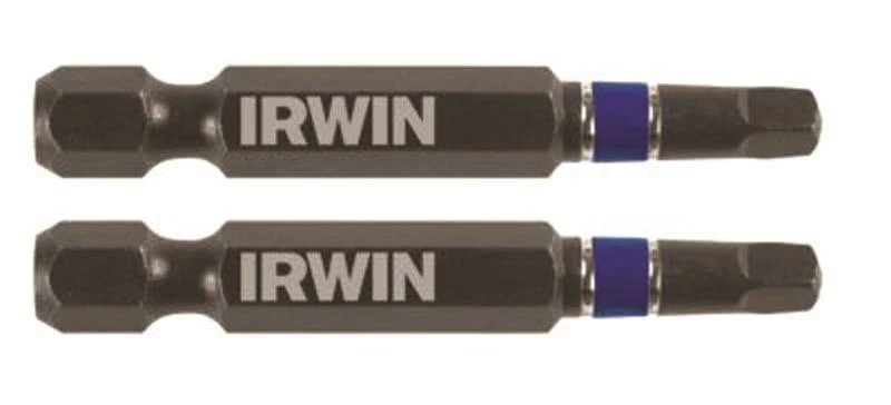 Irwin 2-Inch #3 Square Power Bit With 1/4-Inch Hex Shank