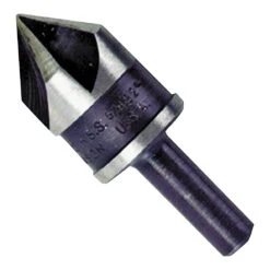 Irwin 12412 Drill Bit, 5/8 In Dia, 1-23/32 In OAL, Countersink, 5-Flute, 1/4 In Dia Shank, Round Shank