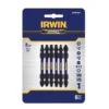 Irwin Impact Performance Series 2-1/2 In. L Impact Double-Ended Screwdriver Bit Set Steel 6 Pk