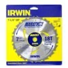 Irwin Marathon 7-1/4 In. D X 5/8 In. Carbide Tipped Circular Saw Blade 18 Teeth 1 Pc