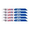 Irwin LENOX METALWOLF 8 In. Bi-Metal WAVE EDGE Reciprocating Saw Blade 18 TPI 5 Pk