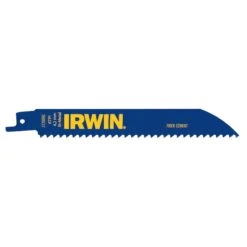 Irwin WeldTec 6 In. Bi-Metal Reciprocating Saw Blade 6 TPI 5 Pk
