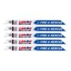 Irwin LENOX MULTIWOLF 8 In. Bi-Metal WAVE EDGE Reciprocating Saw Blade 10/14 TPI 5 Pk