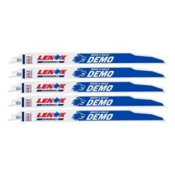 Irwin LENOX DEMOWOLF 12 In. Bi-Metal Reciprocating Saw Blade 6 TPI 5 Pk