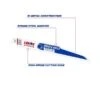 Irwin Lenox 9 In. Bi-Metal Reciprocating Saw Blade 6 TPI 1 Pk