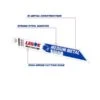 Irwin LENOX METALWOLF 8 In. Bi-Metal WAVE EDGE Reciprocating Saw Blade 18 TPI 1 Blade