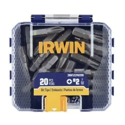 Irwin Phillips #2 X 1 In. L Screwdriver Bit Set Steel 20 Pc