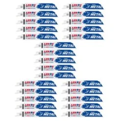 Irwin LENOX METALWOLF 6 In. Bi-Metal WAVE EDGE Reciprocating Saw Blade 14 TPI 25 Pk