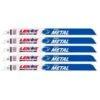 Irwin LENOX METALWOLF 12 In. Bi-Metal WAVE EDGE Reciprocating Saw Blade 14 TPI 5 Pk