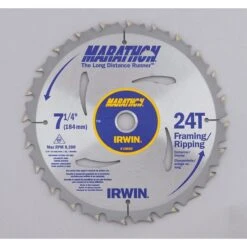 Irwin SAW BLADE 7-1/4"" 24T