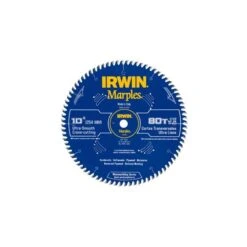 Irwin 10", 80-Teeth Laser Cut Circular Saw Blade, PK3