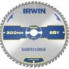 Irwin Construction Table & Mitre Circular Saw Blade 300 X 30mm X 60T IRW1897452
