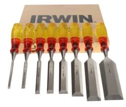 Irwin Marples 8 Piece Splitproof M373 Wood Chisel Set 6-50mm Boxed XMS21CHISEL8
