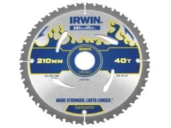 Irwin 1897386 Weldtec Circular Saw Blade 210 X 30mm X 40T ATB IRW1897386