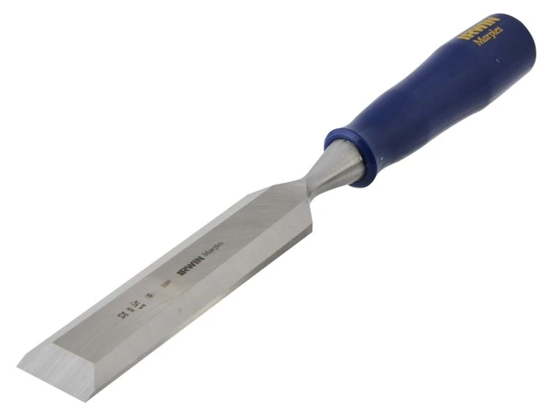 Irwin Marples TM444/1-1/4 M444 Bevel Edge Chisel Blue Chip Handle 32mm 1 1/4in MAR444114