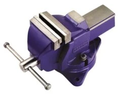 IRWIN Record 00363/T3TON3VS T3TON3VS Workshop Vice With Anvil Swivel Base 4in