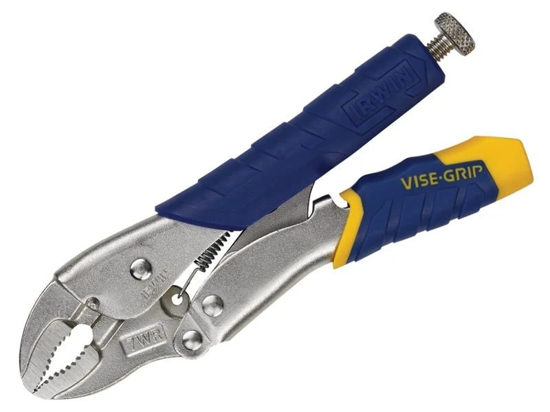 IRWIN Vise-Grip T07T 7WR Fast Release⢠Curved Jaw Locking Pliers With Wire Cutter 178mm (7in) VIST07T