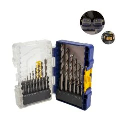 Irwin HSS Pro Drill Bits Titanium 13 Piece Bit Set 1.5 - 7mm Tough Case TSTAK