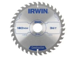 Irwin 1897196 Construction Circular Saw Blade 180 X 30mm X 36T ATB IRW1897196