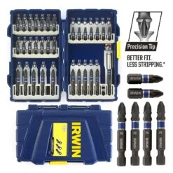 Irwin 32 Piece Pro Impact Screwdriver Bit Set 1923437 + Bit Holder High Torque