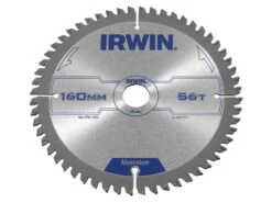 IRWIN® 1907772 Professional Aluminium Circular Saw Blade 160 X 20mm X 56T TCG IRW1907772