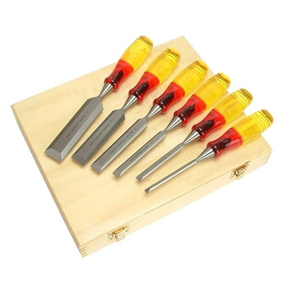 Irwin Marples Splitproof Chisel Set Of 6 Bevel Edge 6mm To 32mm MAR373S6 M373