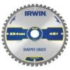 Irwin Construction Mitre Circular Saw Blade 254 X 30mm X 48T ATB/Neg IRW1897428