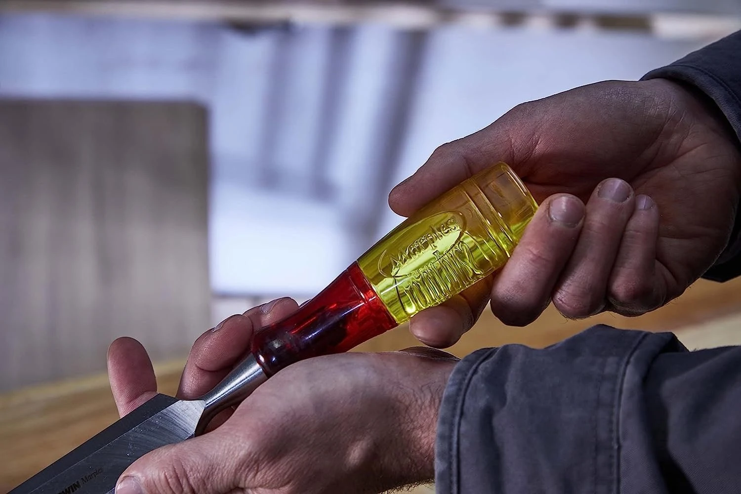 Irwin Marples TM373/2 M373 Bevel Edge Chisel Splitproof Handle 50mm 2in MAR3732 - Image 4