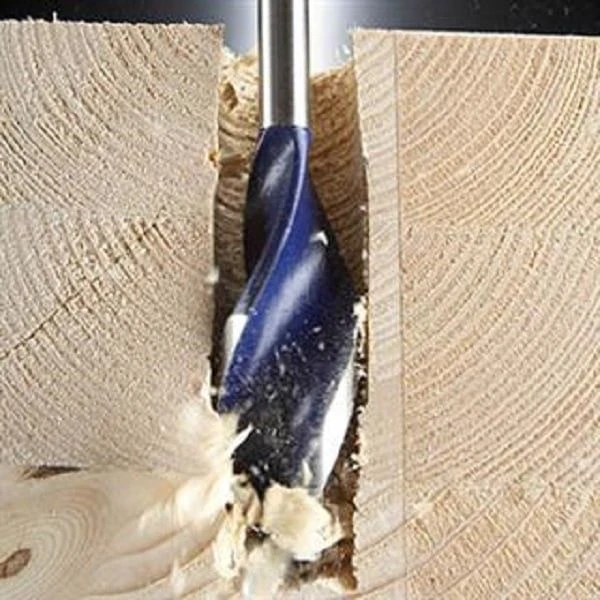 Irwin 14 Piece Power Drill Blue Groove Auger And Flat Bit Set - 4 X Faster Cut - Image 9