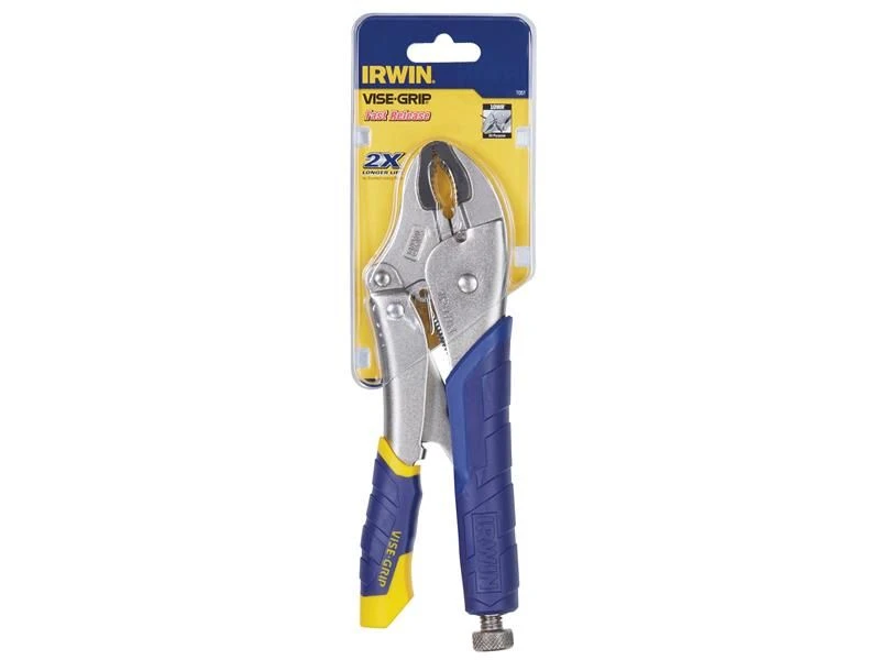 IRWIN Vise-Grip T05T 10WR Fast Release⢠Curved Jaw Locking Pliers With Wire Cutter 254mm (10in) VIST05T - Image 6