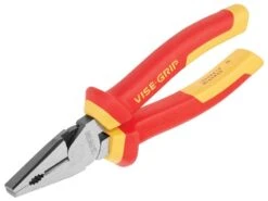 IRWIN Vise-Grip 10505874 VDE Combination Pliers - High Leverage 200mm VIS10505874