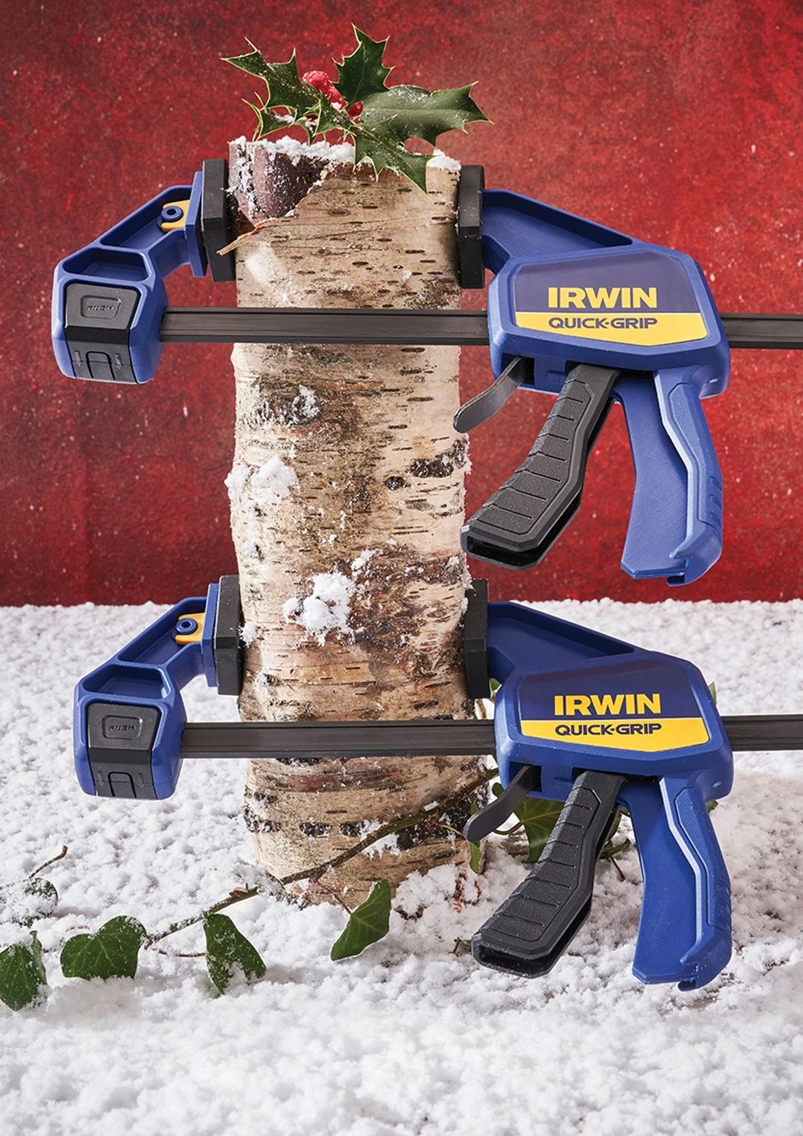 X2 Irwin Quick Grip Quick Change 300mm 12 Inch Bar Clamp Q/G5122QC XMS21CLAMP12 - Image 5