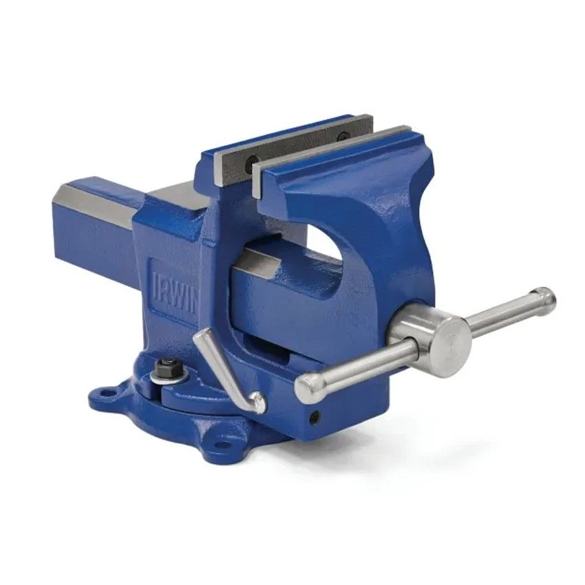 Irwin Record Quick Release 4" Vice And Anvil S.G Ductile Iron Swivel Base RECQA4